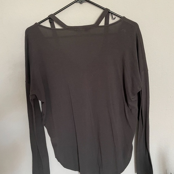 EXPRESS Comfy Cut-Out Long Sleeve Size S - Picture 5 of 5